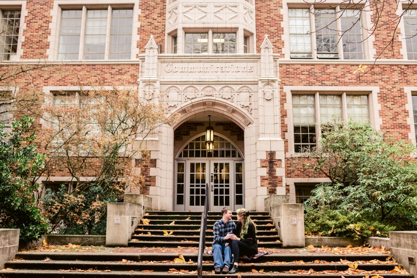 seattle engagement photographer - katie and philip