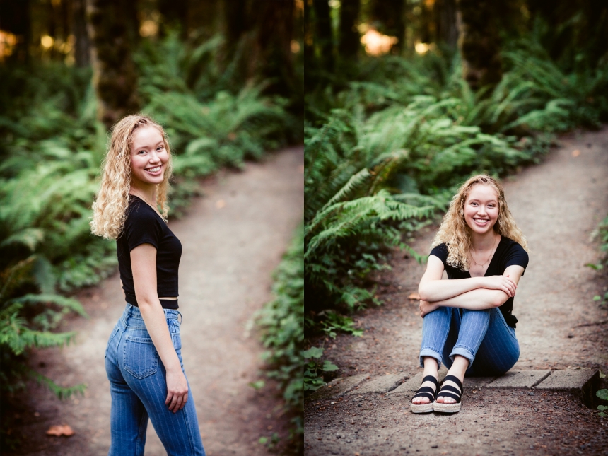 olympia senior portrait photographer